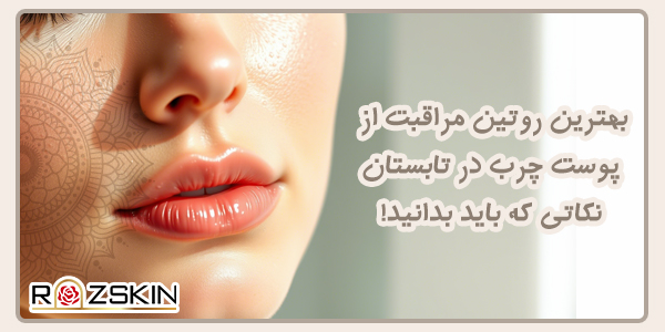 بهترین روتین مراقبت از پوست چرب در تابستان